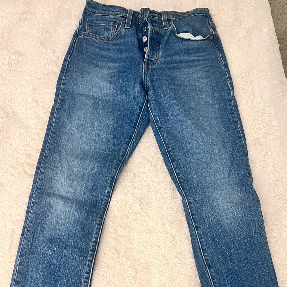 Levi's Blue woman’s skinny jeans - Picture 3 of 3